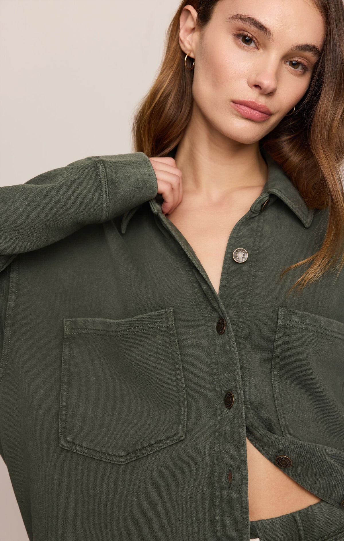 All Day Knit Jacket - Olive