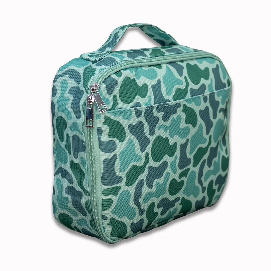 Green Camo Lunch Box