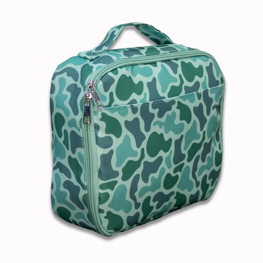 Green Camo Lunch Box
