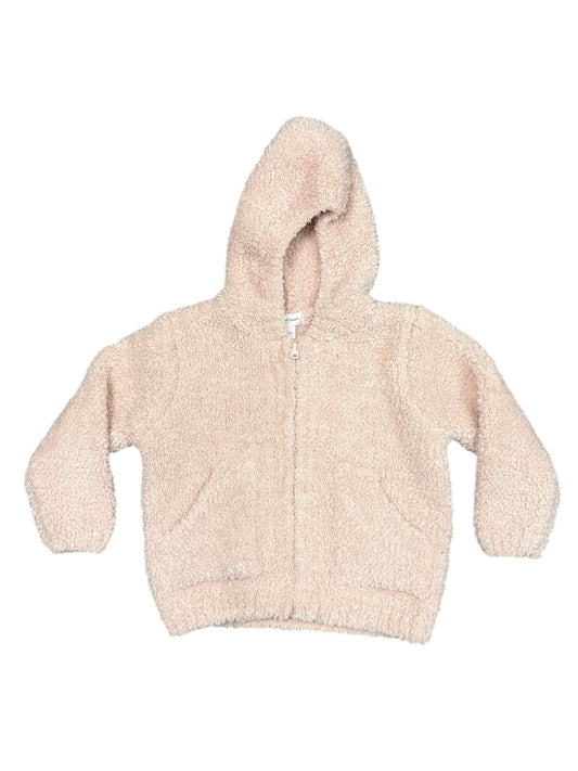 Blush Chenille Hooded Jacket