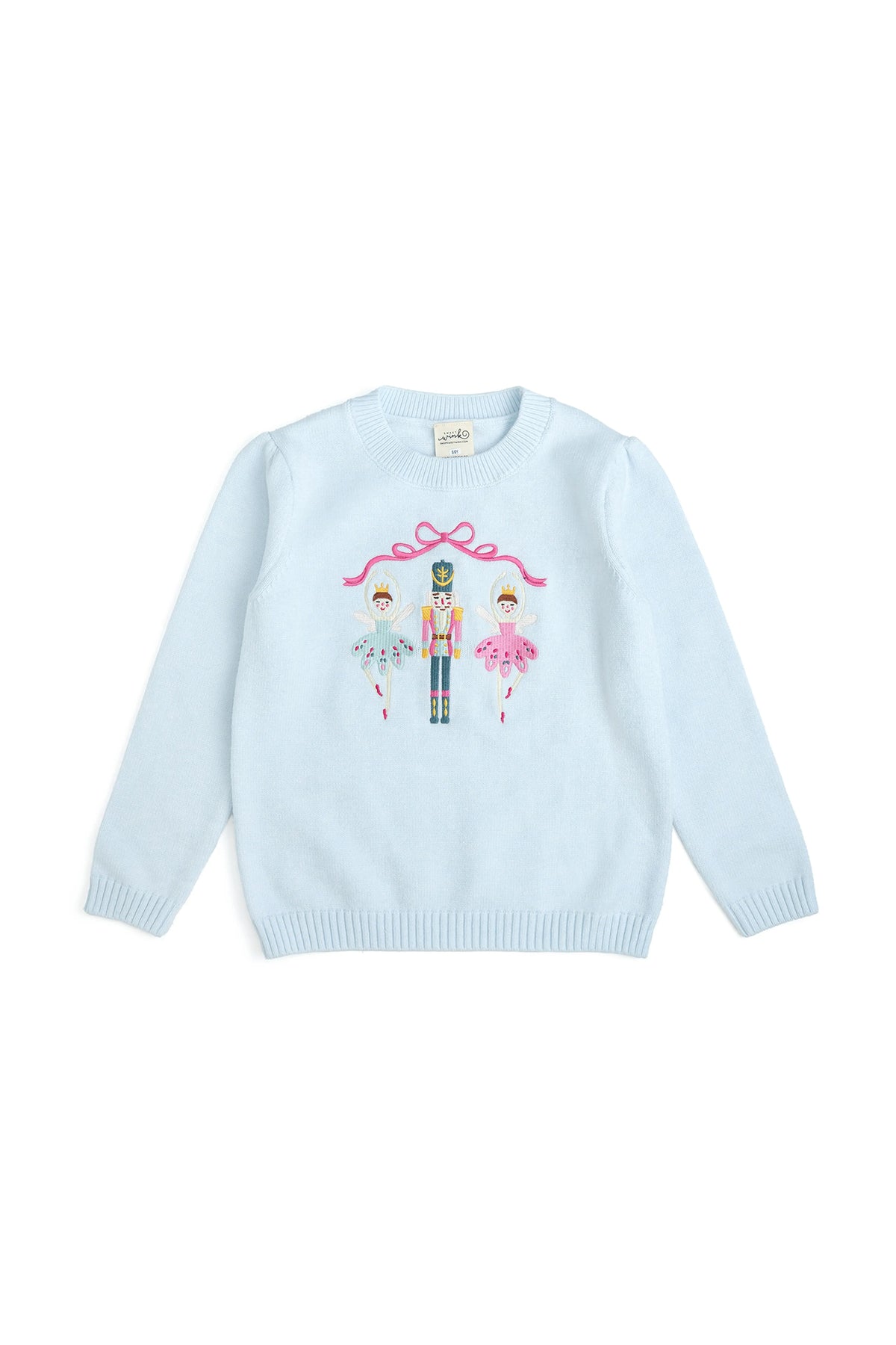 Nutcracker Embroidered Christmas Sweater