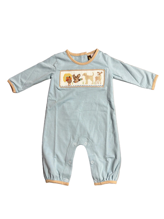 Boy's Life Smocked Romper