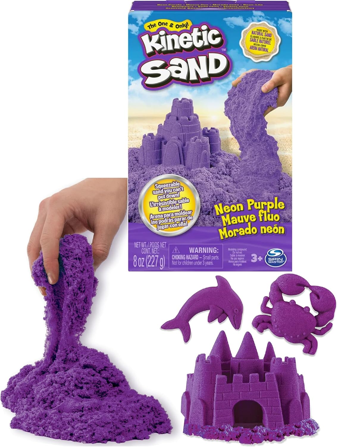 Assorted - 8oz Neon Kinetic Sand