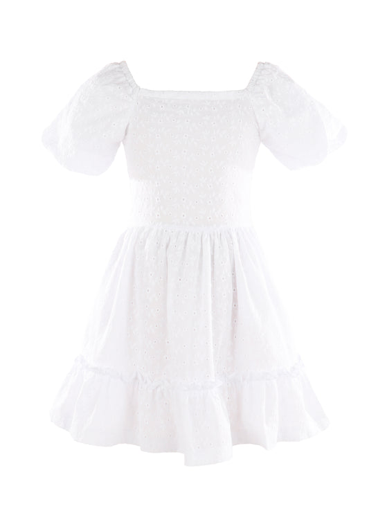 The Marley Dress White