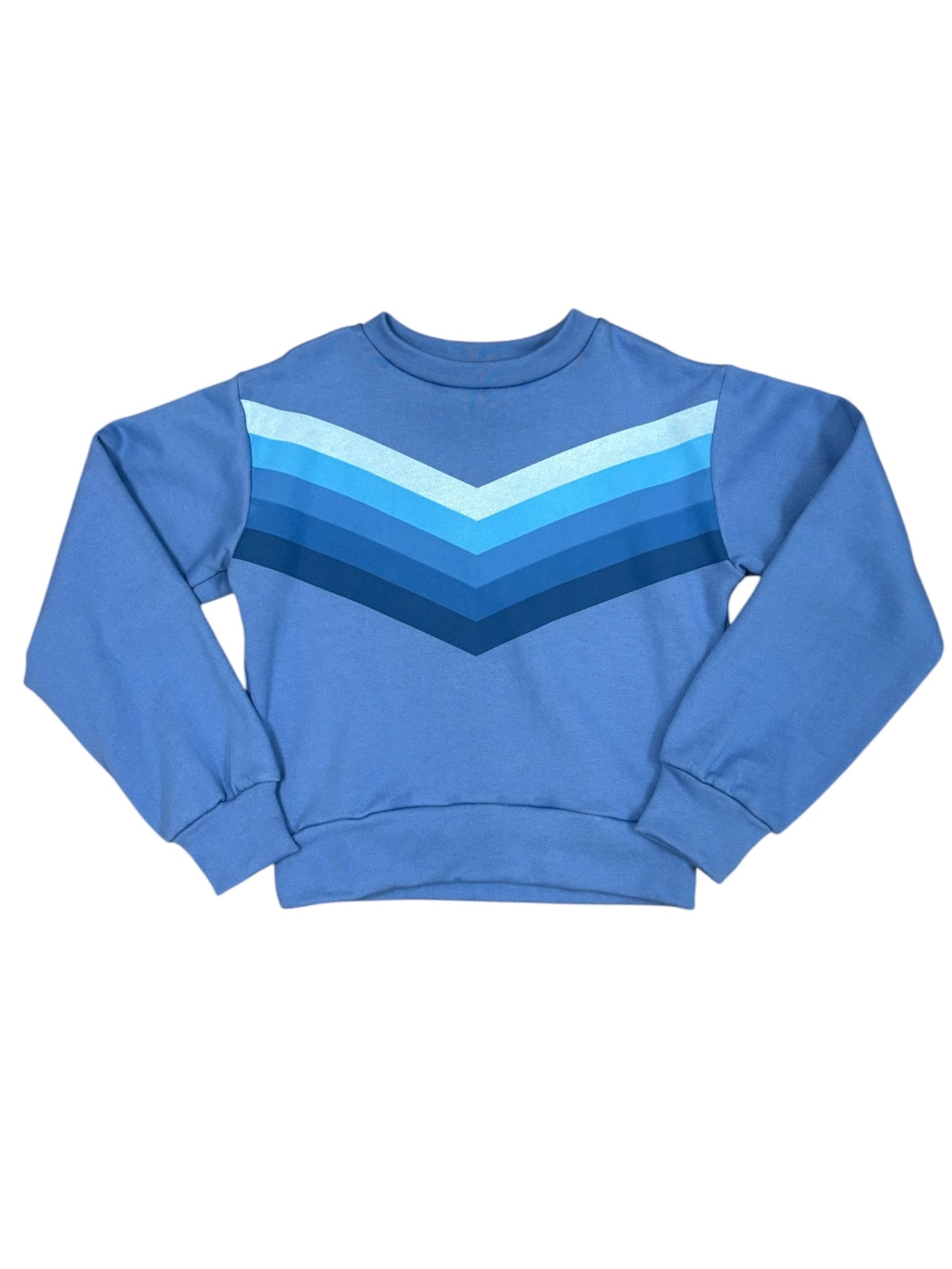 Blue Stripe Sweatshirt