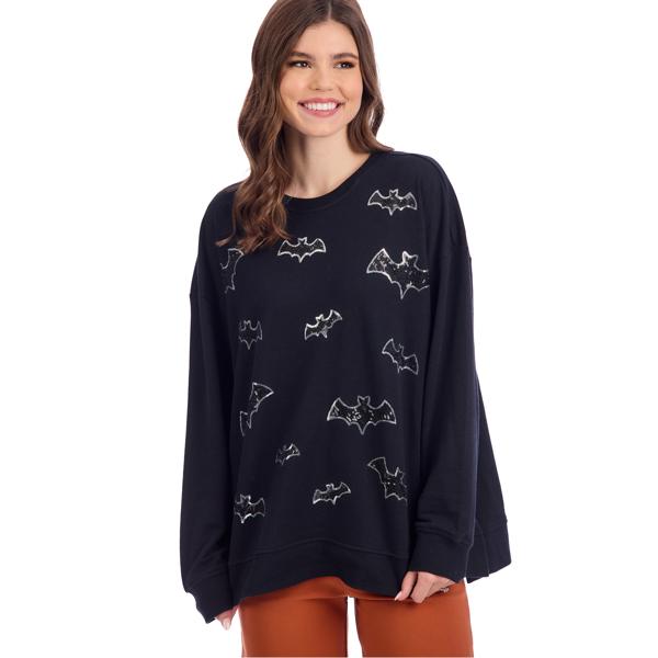 Bat Sparkle Sweatshirt