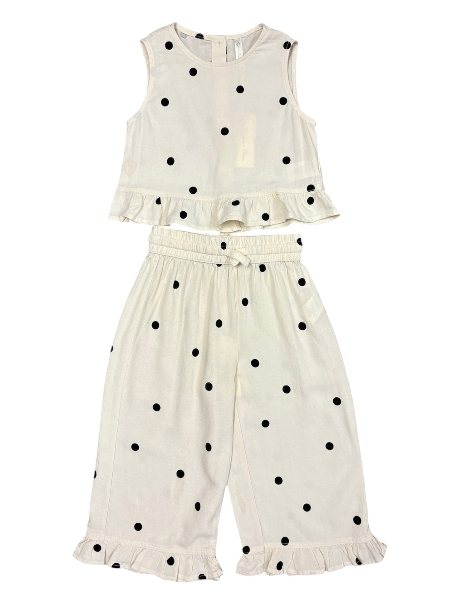 Oceanside Polka Dot Set