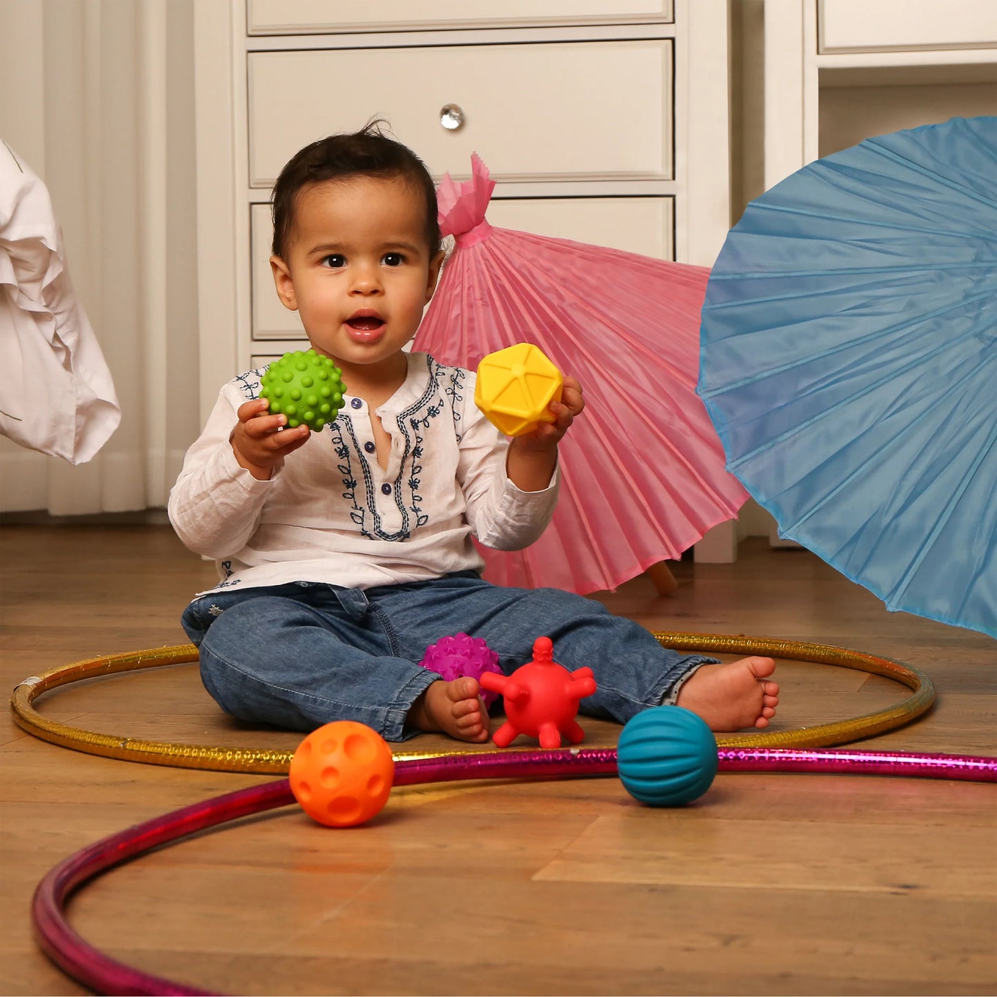 6pc. Baby Sensory Balls