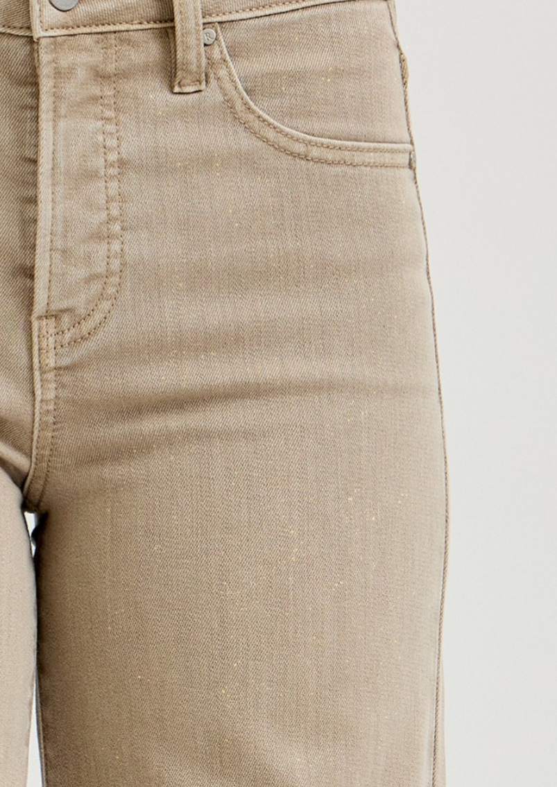 High Rise Lurex Palazoo Pants