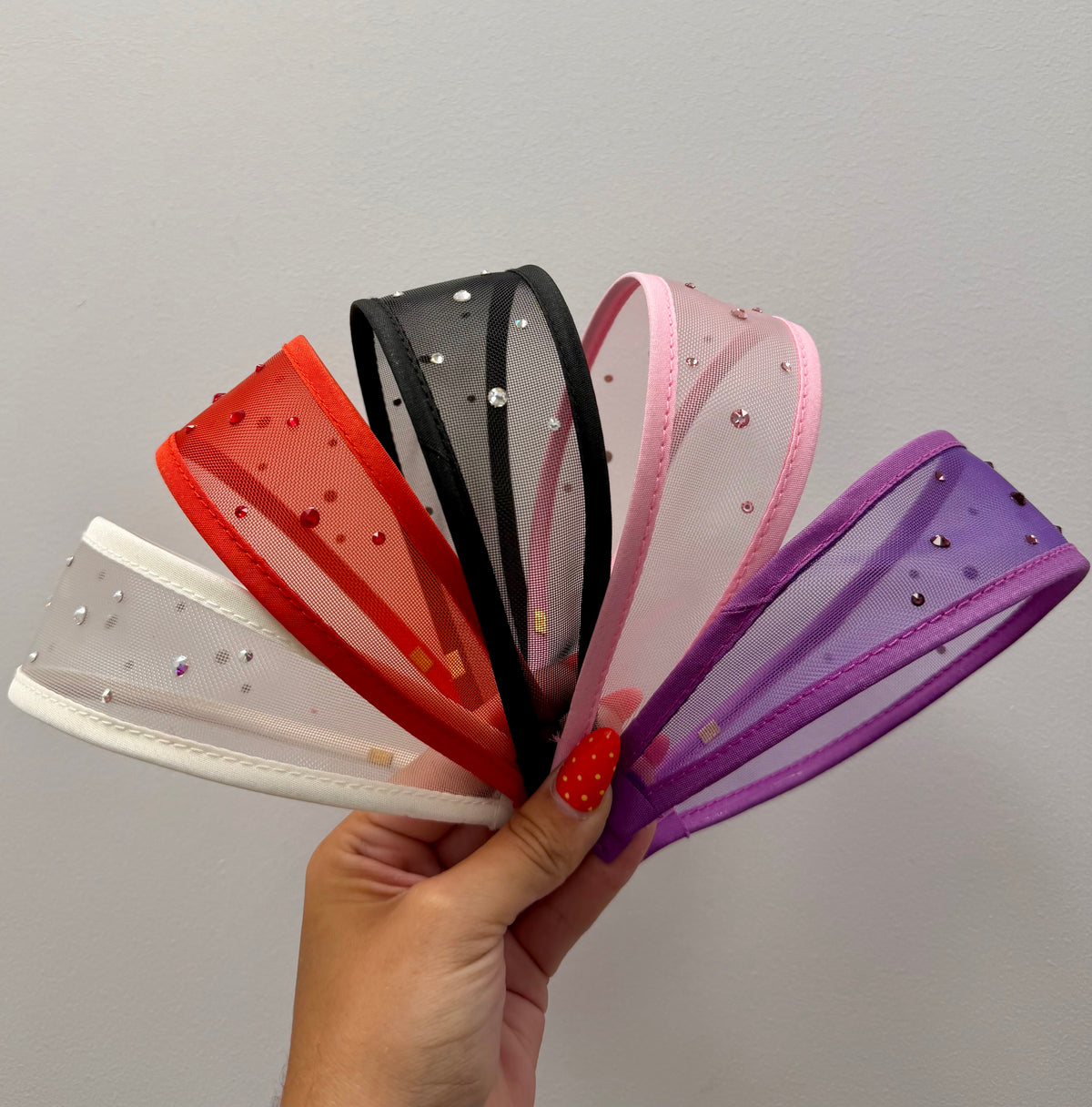 Crystallized Mesh Headband