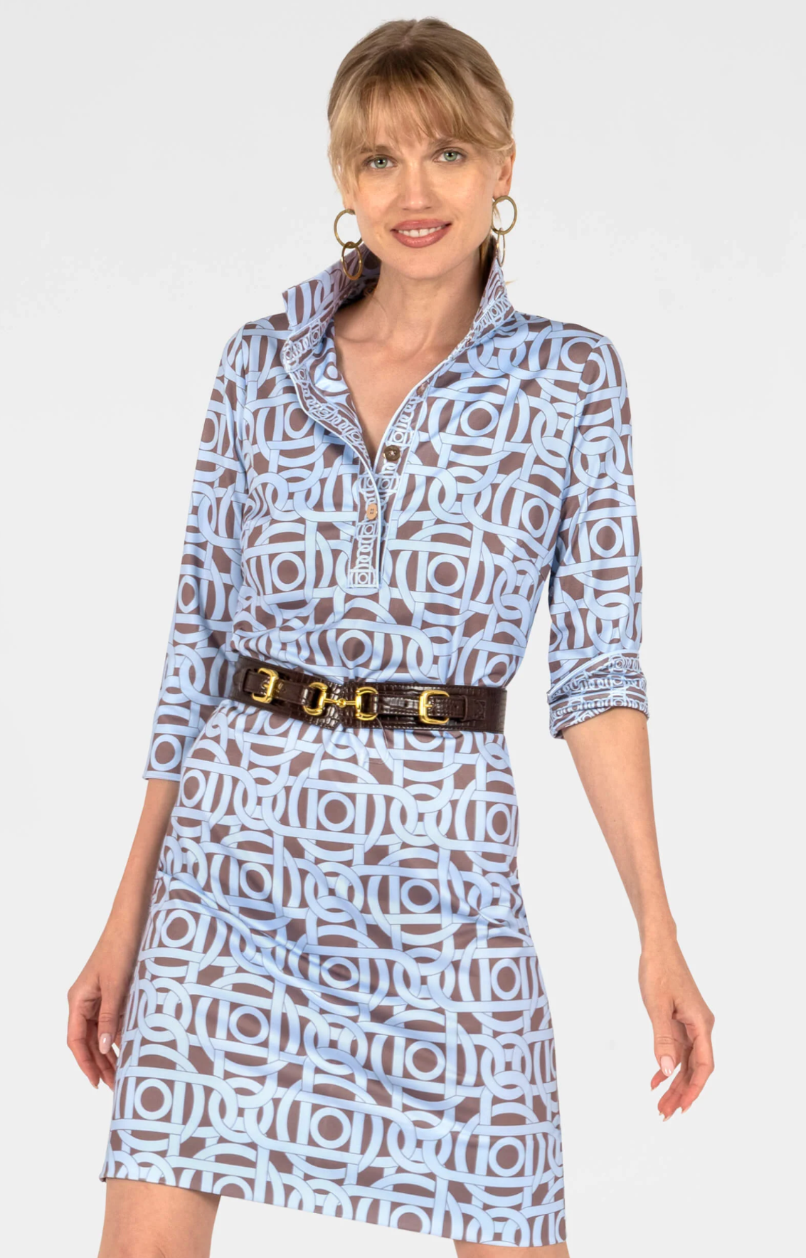 Everywhere Dress Aubazine in Brown