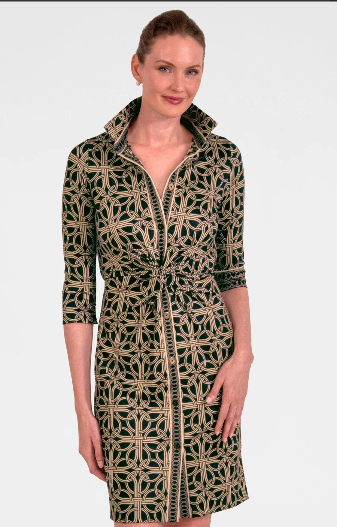 Twist and Shout Dress- Ring Toss