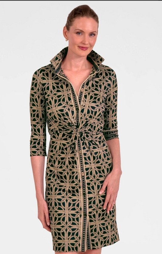 Twist and Shout Dress- Ring Toss