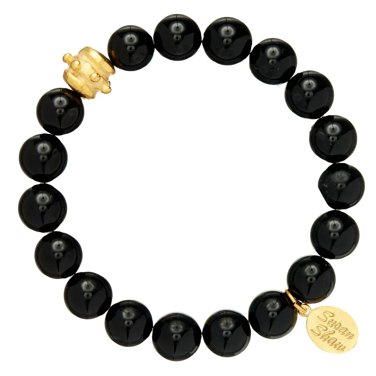Bailey Stretch Bracelet Black Onyx