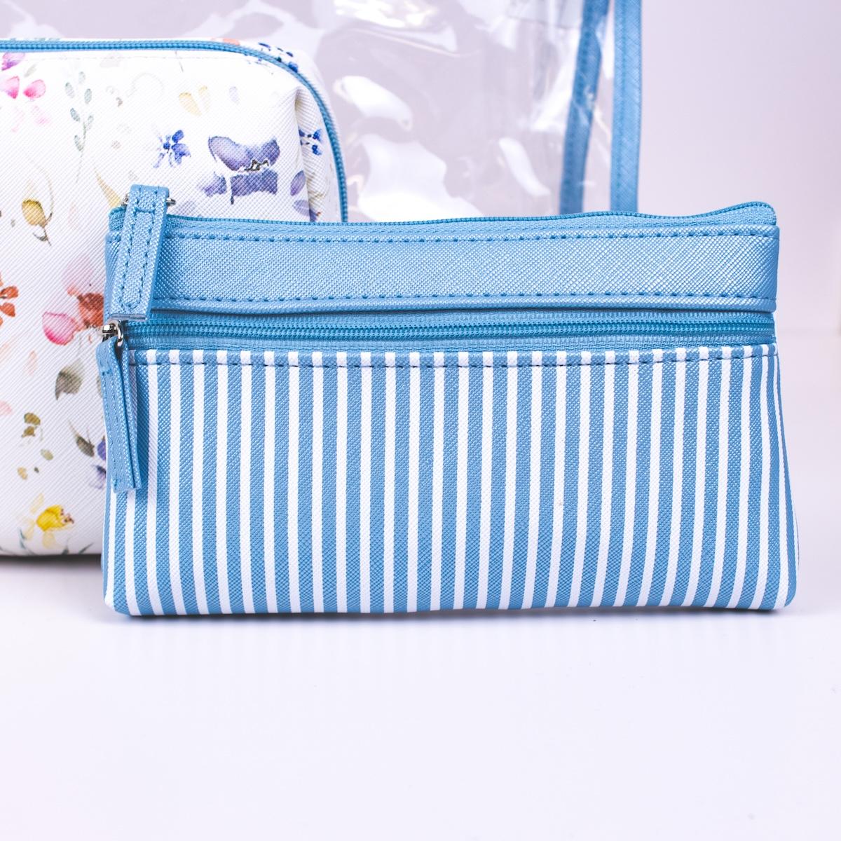 Nora Travel Cosmetic Set Blue