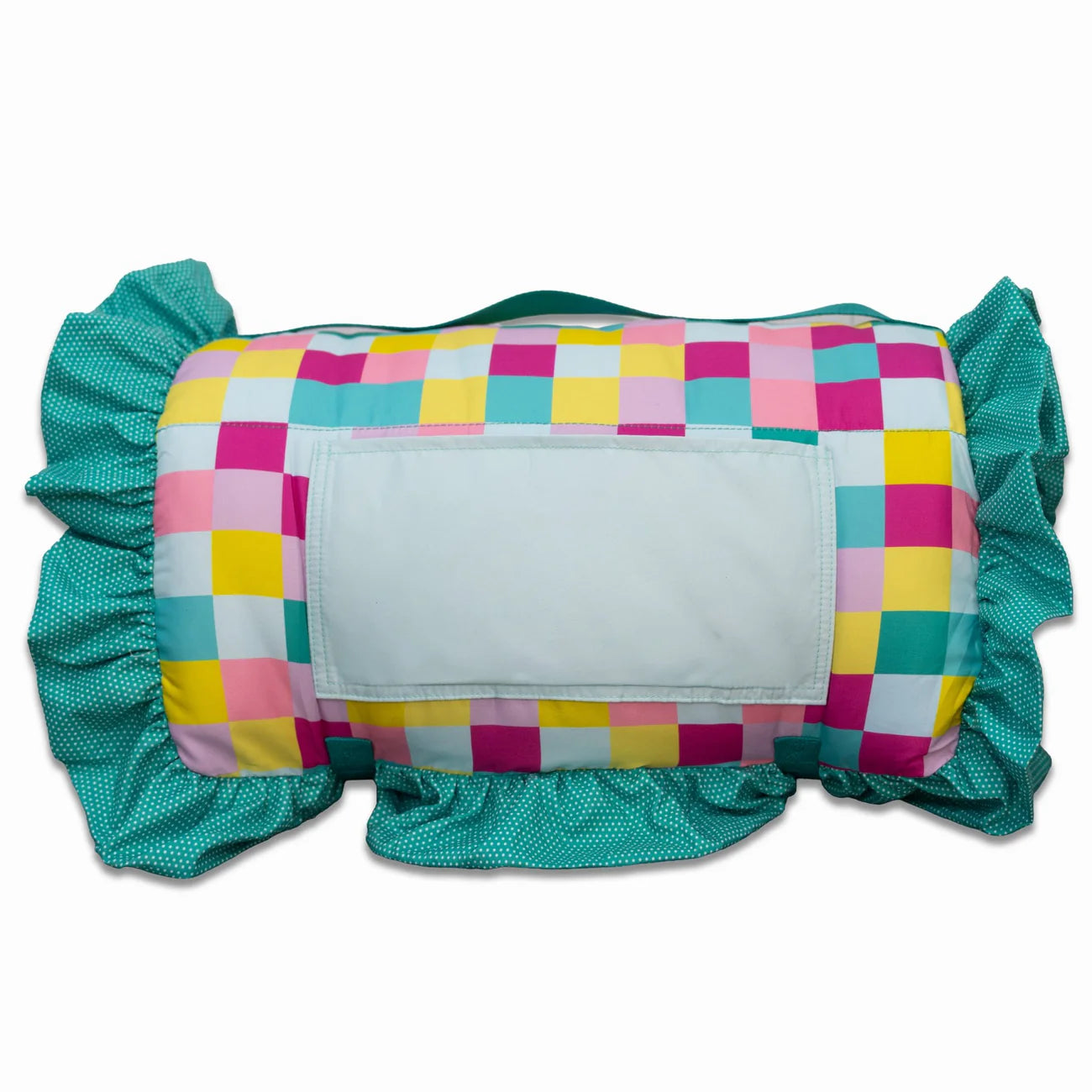 Checkered Ruffle Nap Mat