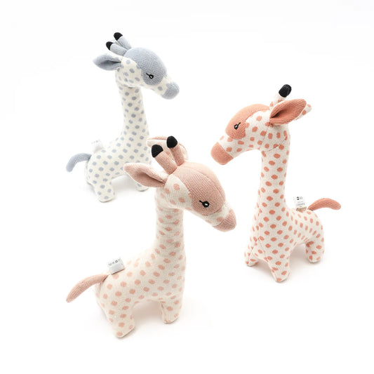 Knitted Stuffed Giraffe