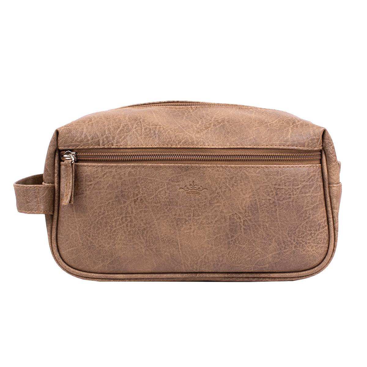 Brooks Shaving Kit Brown
