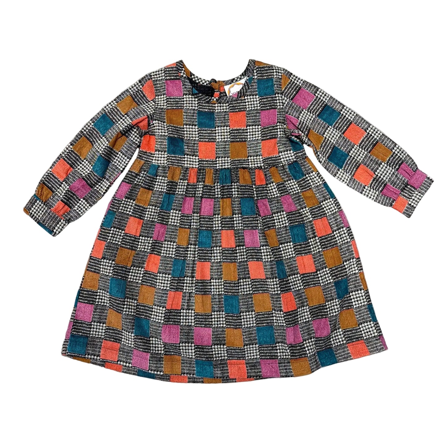 Woven Autumn Mosaic Dress