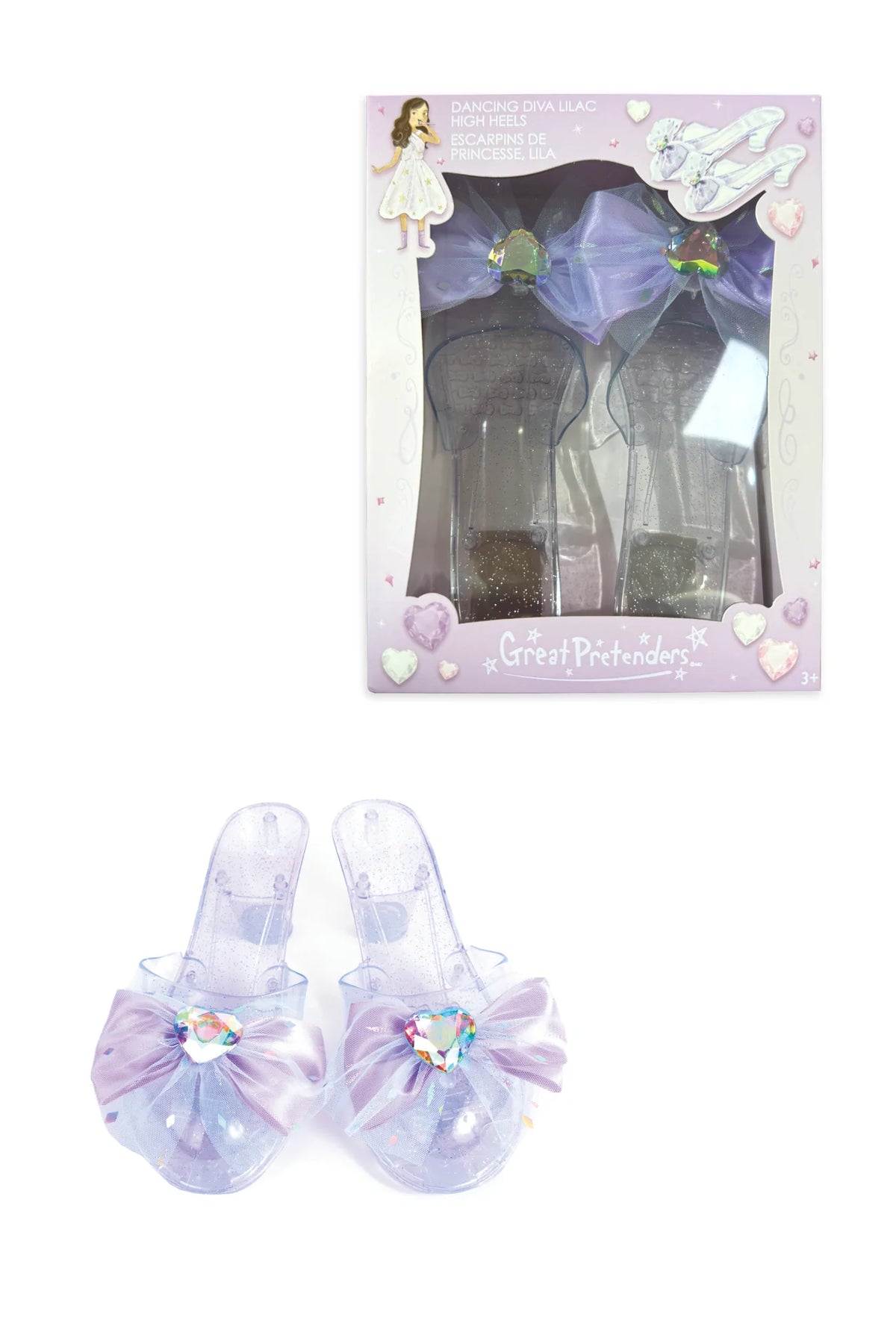 Dancing Diva High Heels -Lilac