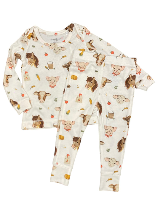 Vintage Baby Farm Animals Loungewear
