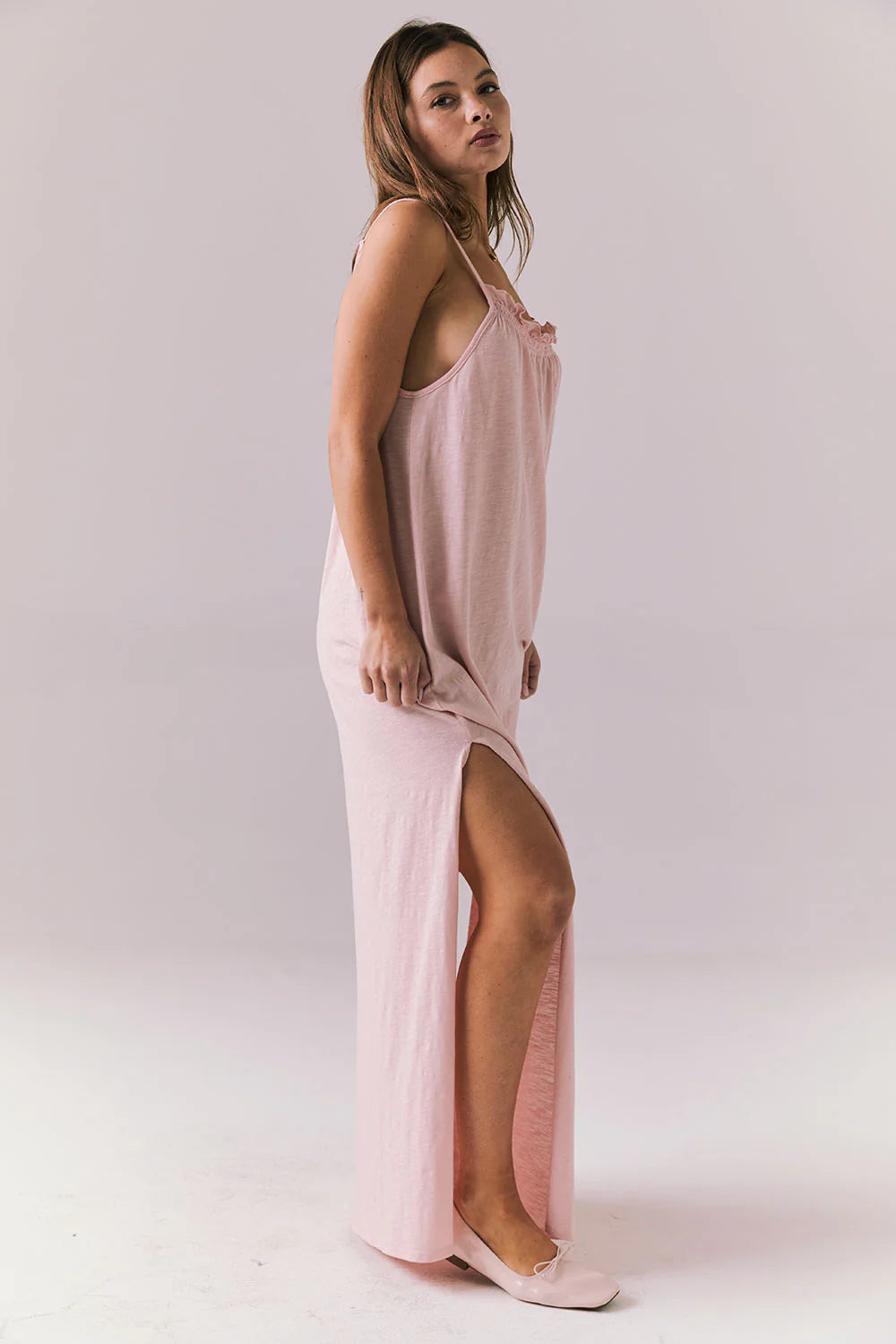 Bull Peony Maxi Dress