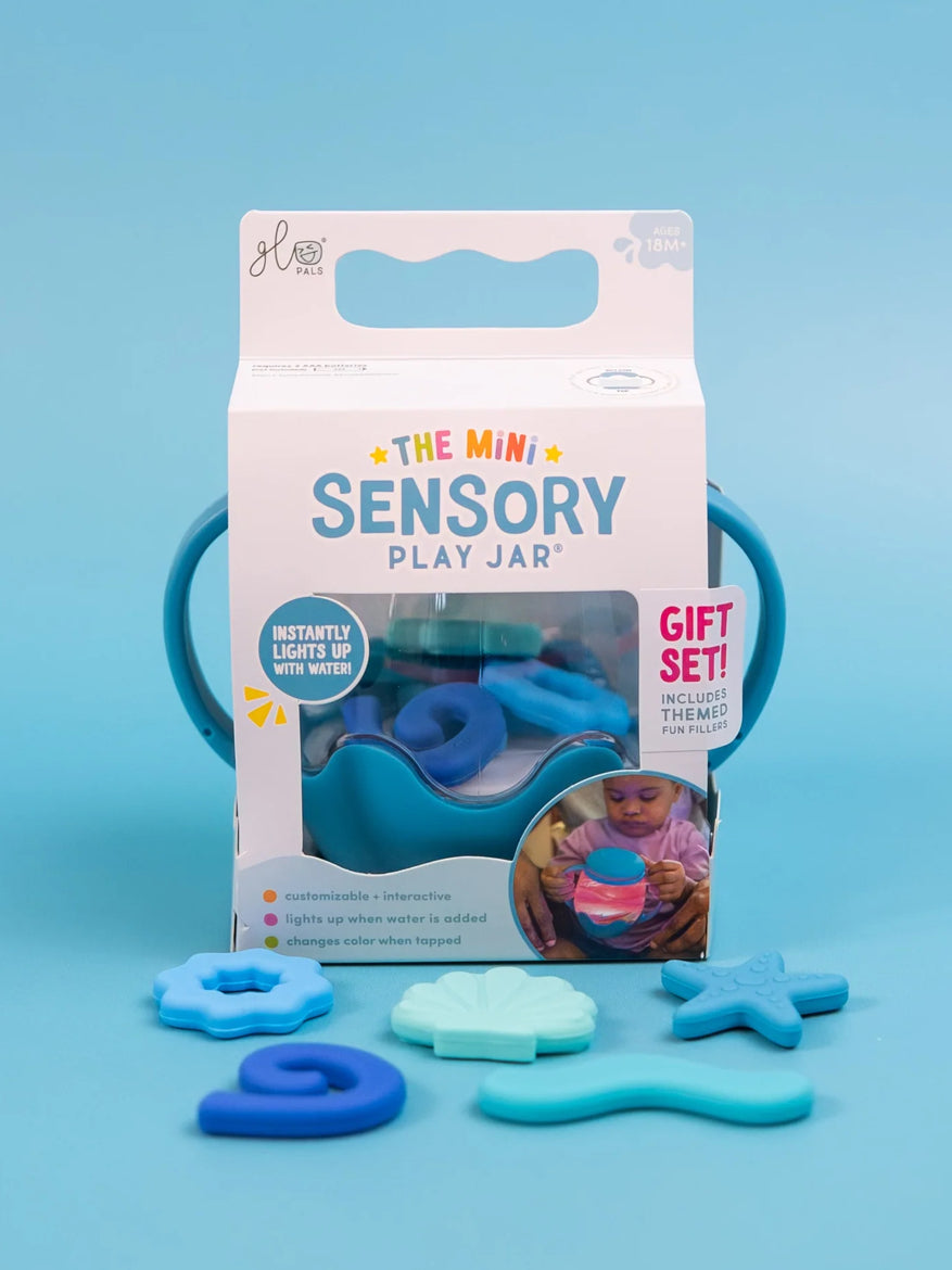 Blue Lagoon Mini Sensory Play Jar Gift Set