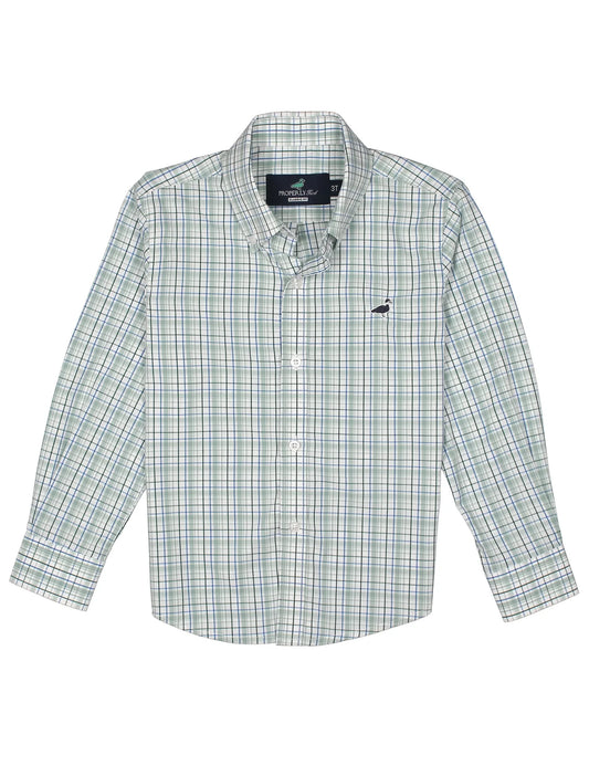 Seasonal Sportshirt-Sage Stream