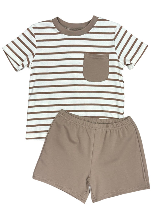 Hudson Short Set Mocha