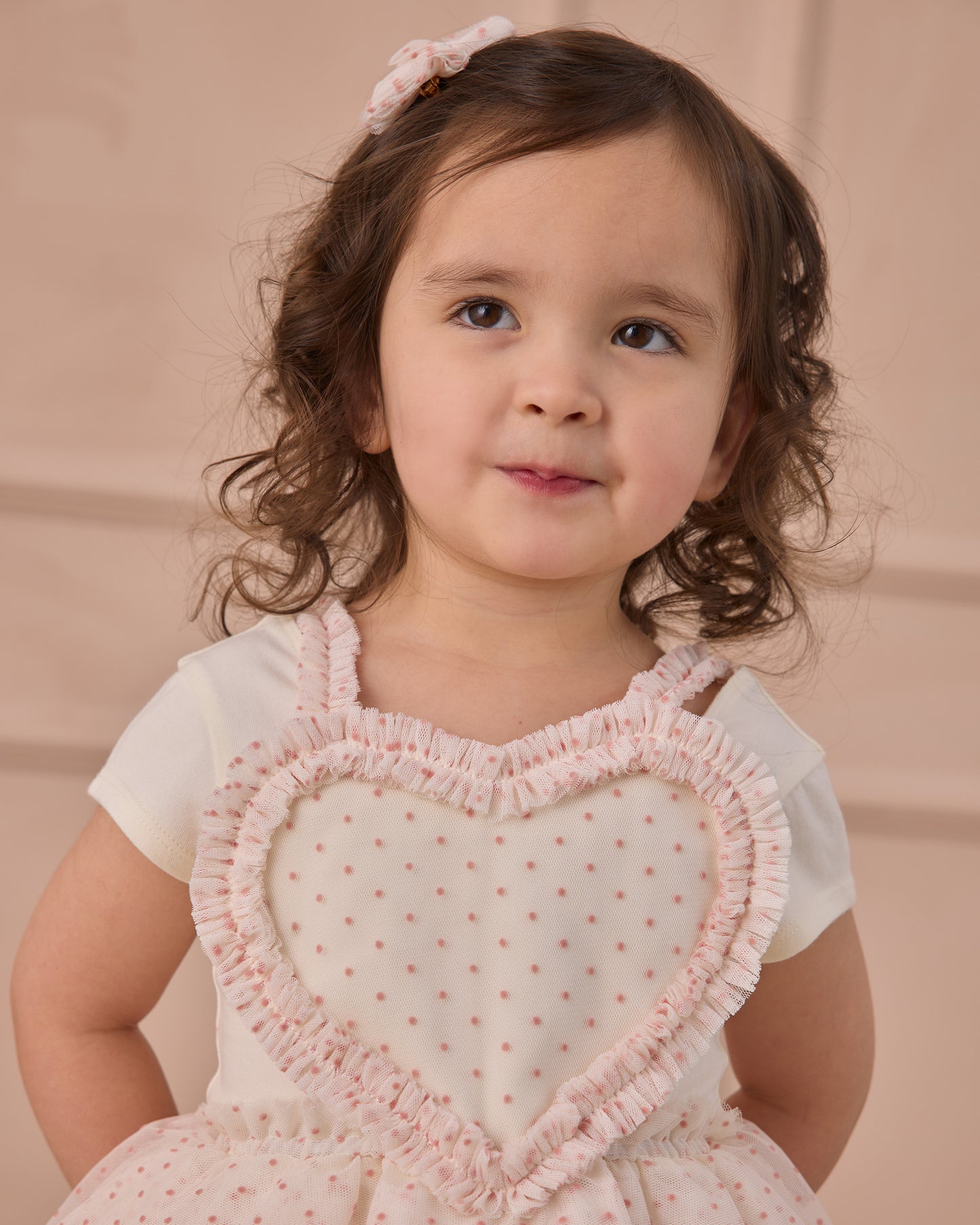 Ivory Dot Coraline Dress