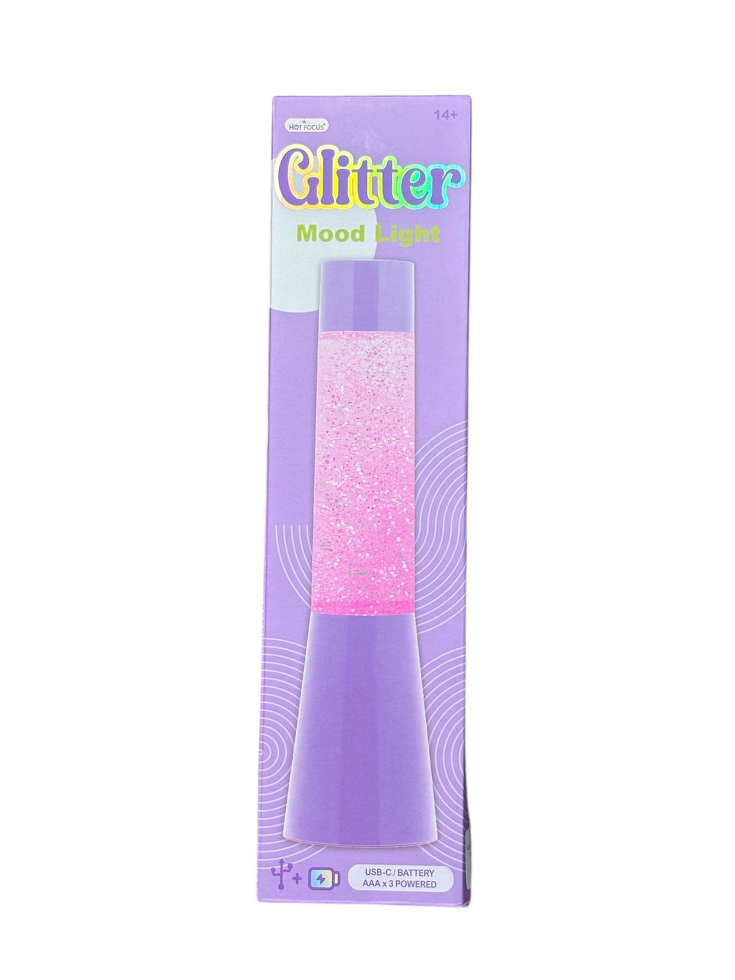 Tie Dye Butterfly Glitter Mood Light