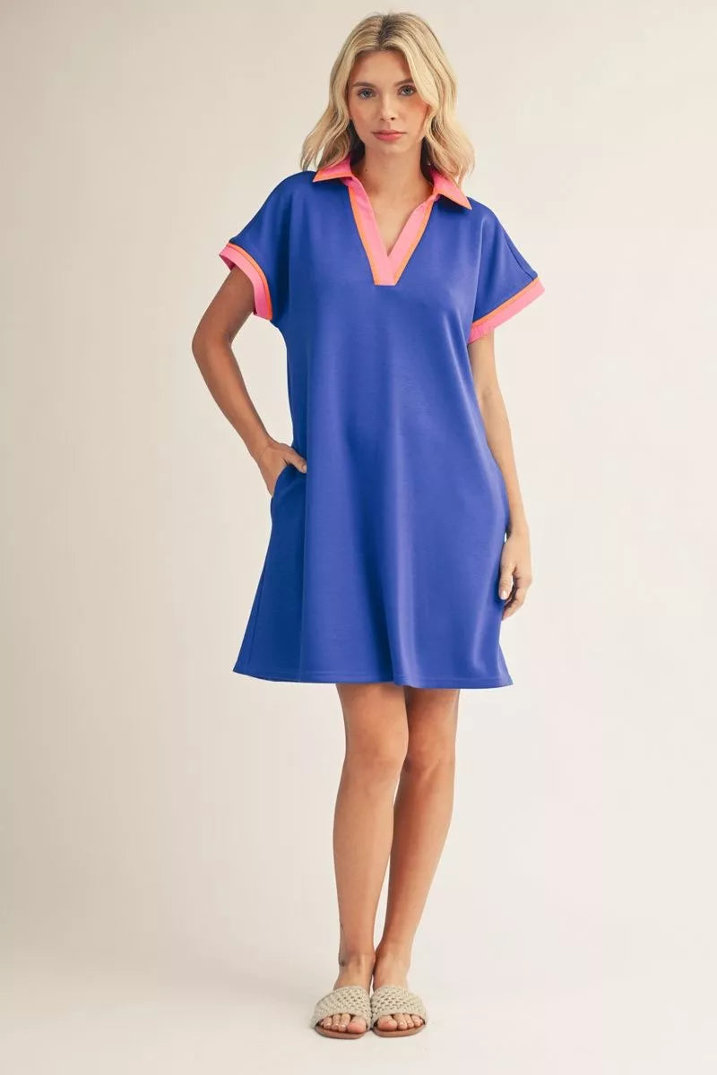 Royal Mix Dress
