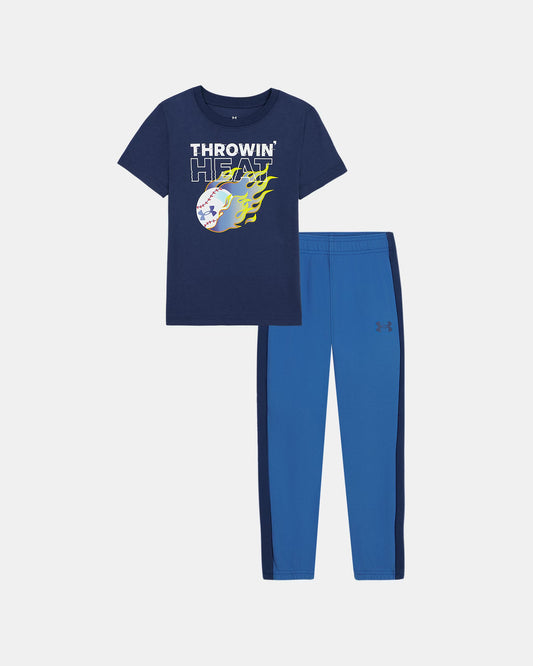 Throwin Heat SS Jogger Set