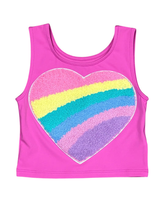Pink Heart Tank