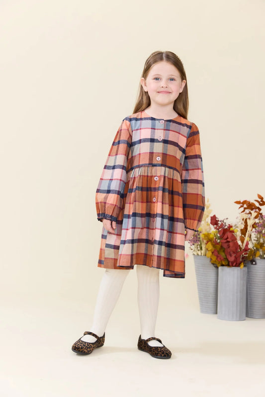 Mae Dress-Hayride Plaid