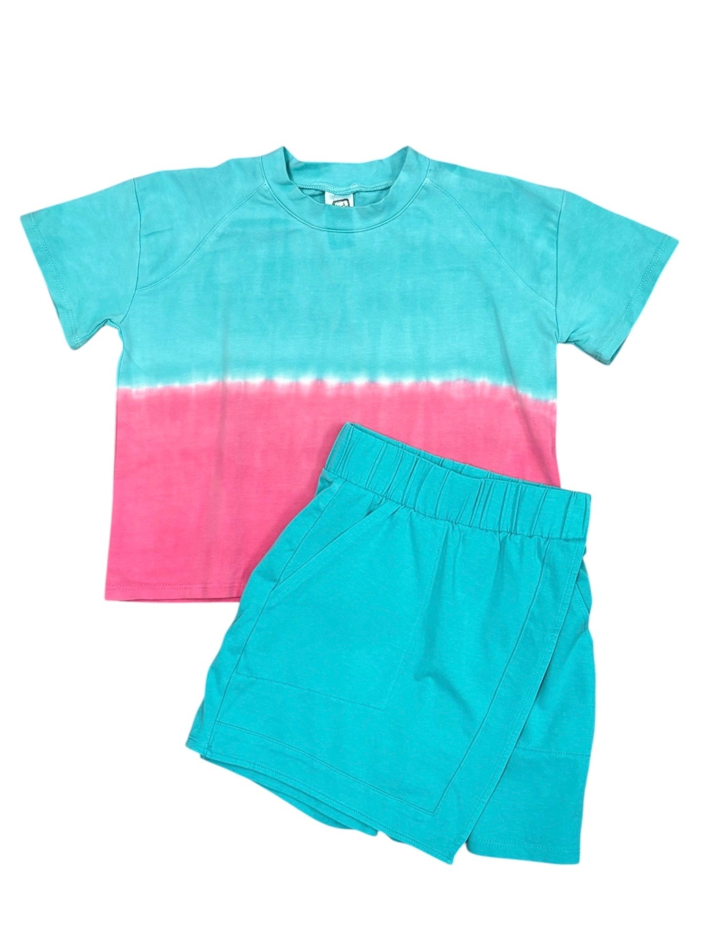 Aqua Mineral Washed Skort