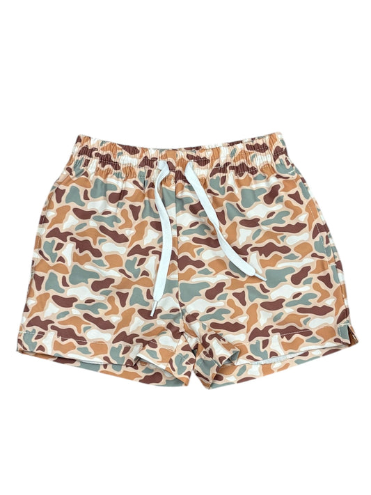 Safari Camo Swim Trunks