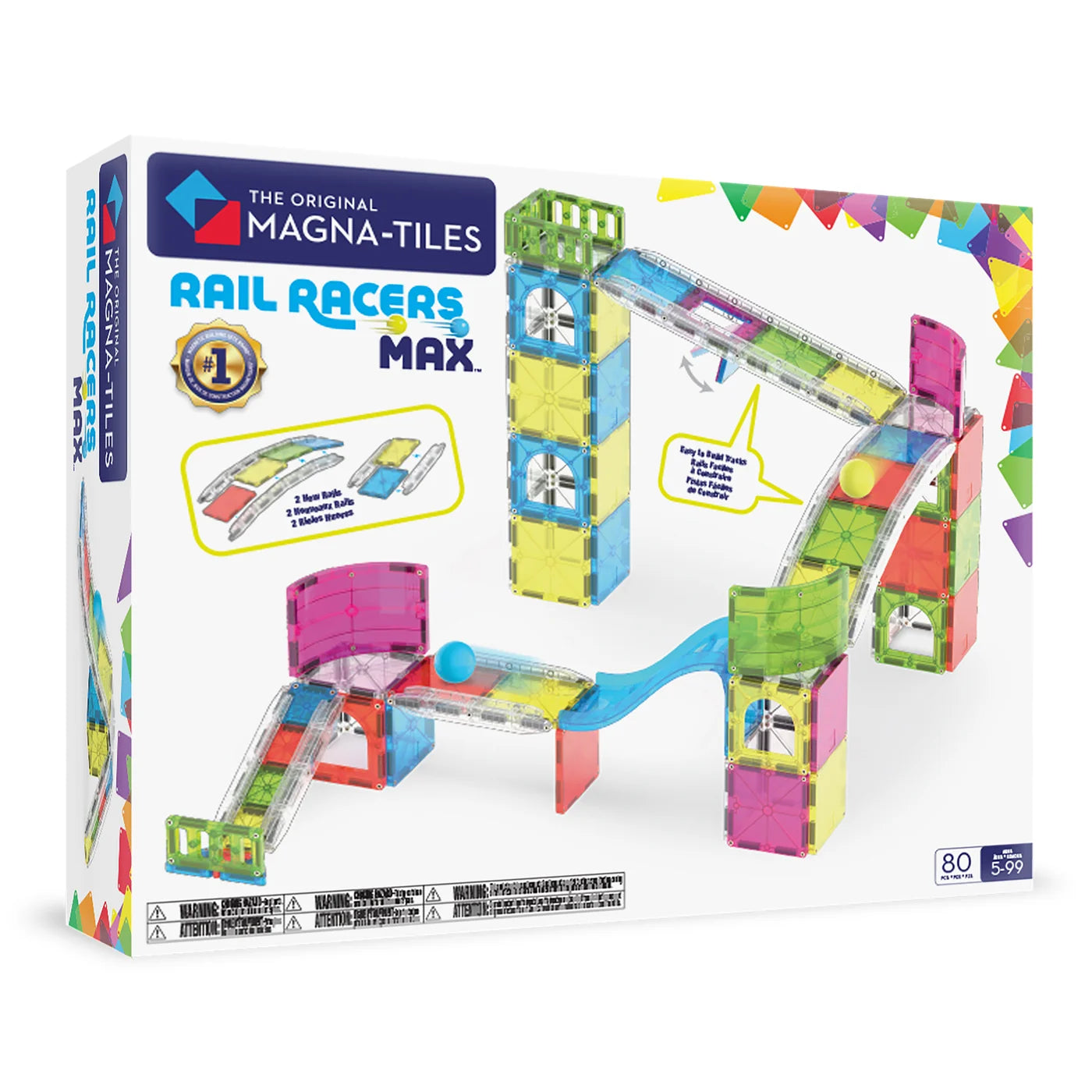 Rail Racers Max 80-Piece Set