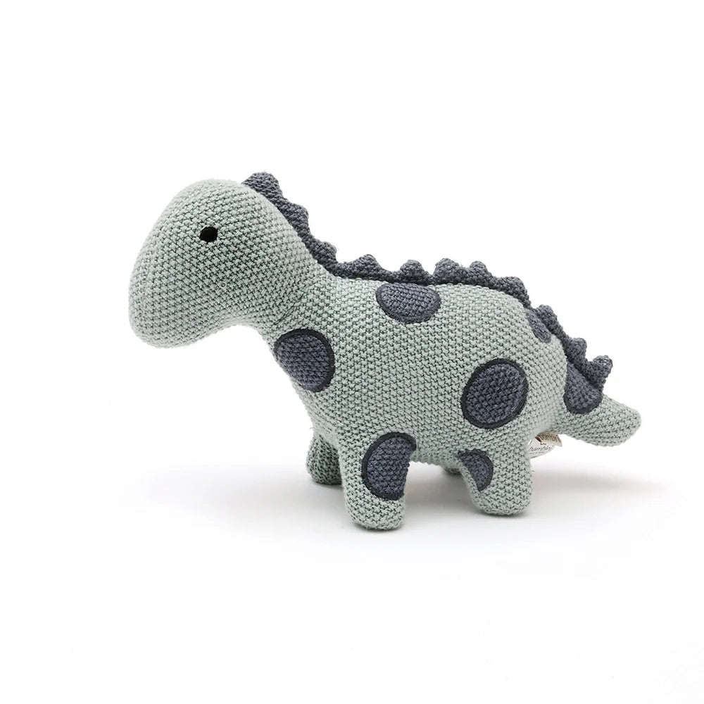 Knitted Stuffed Dino