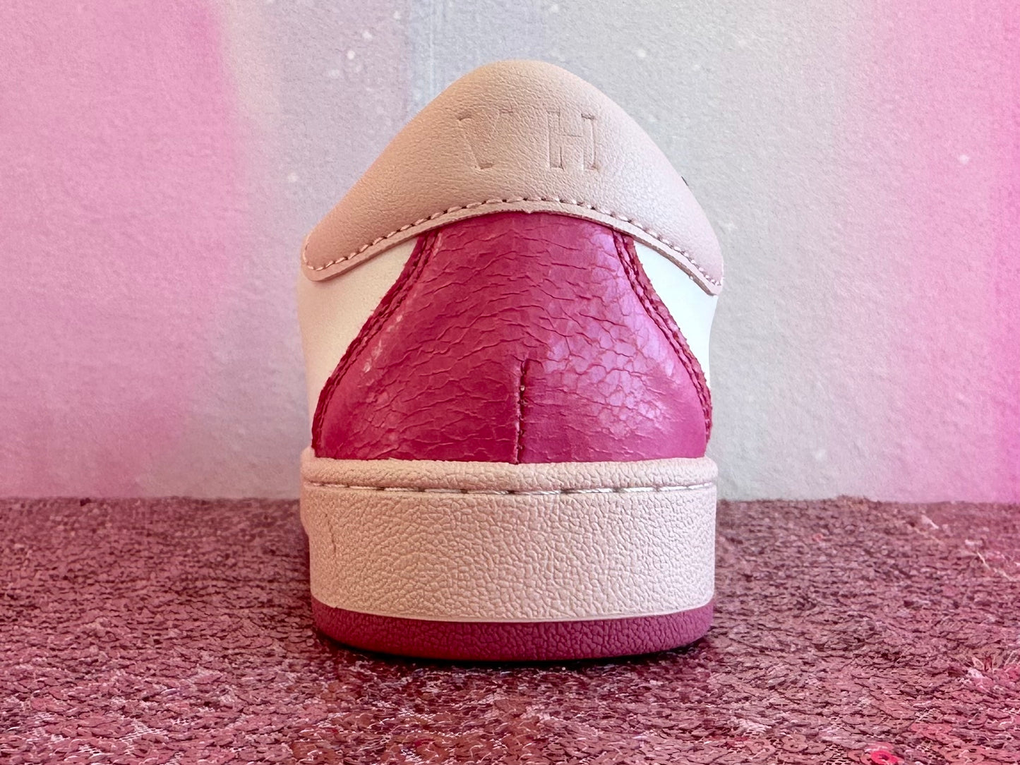 White/Pink/Purple Betty Sneakers