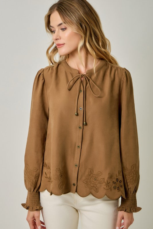Cocoa Long Sleeve Top