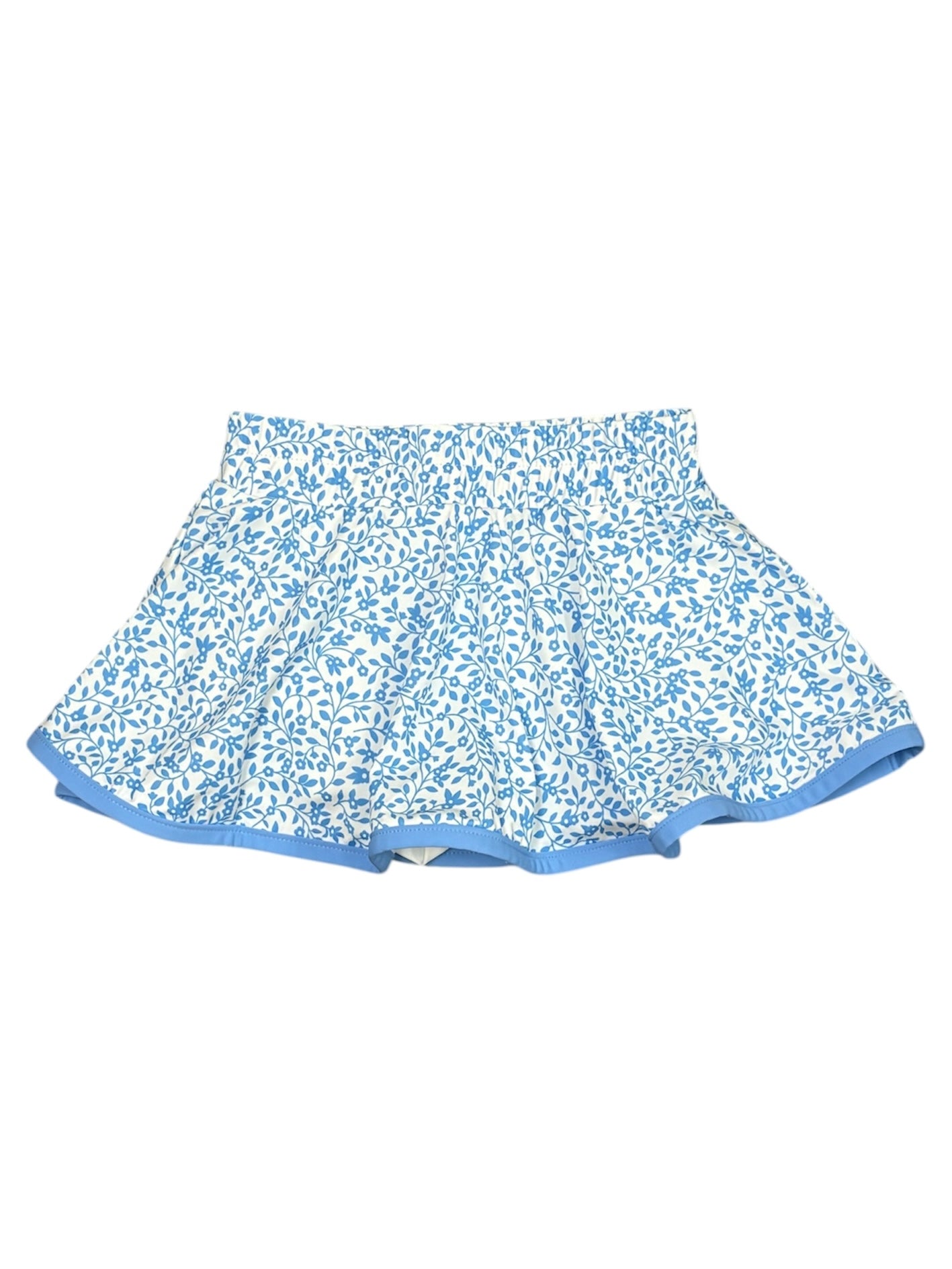 Blue Floral Skort