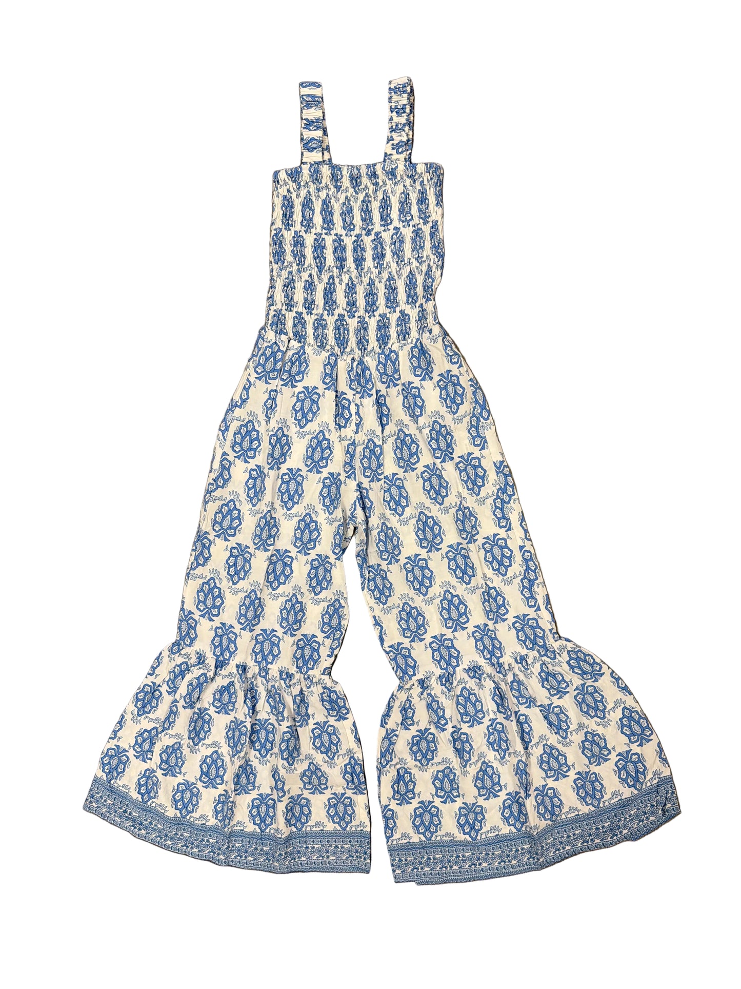 Blue Border Taylor Jumpsuit
