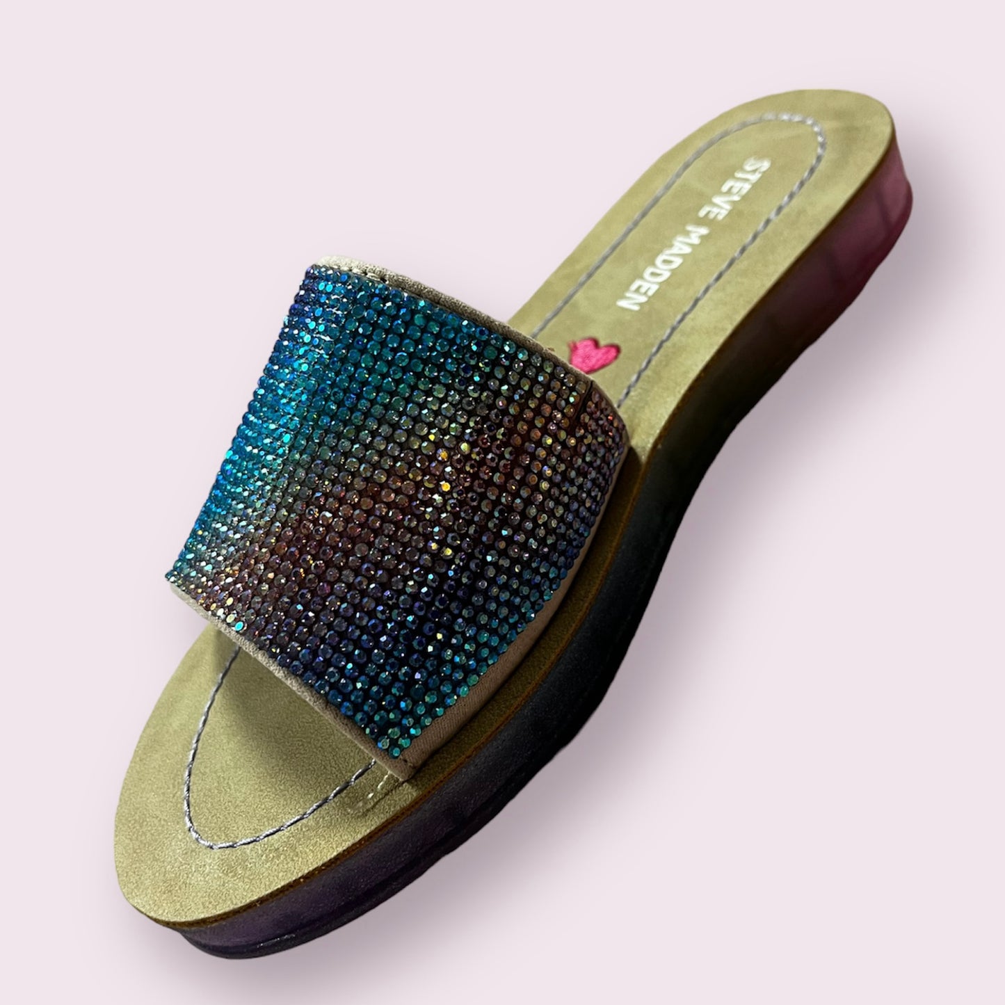 Pastel Rhinestone Slide