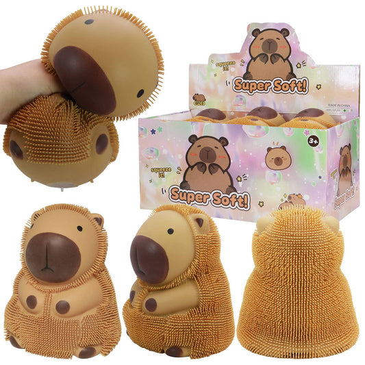Jumbo Capybara Spiky Puffer Squishy