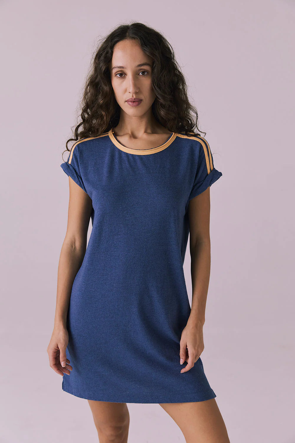 T-Shirt Honest Indigo Mini Dress