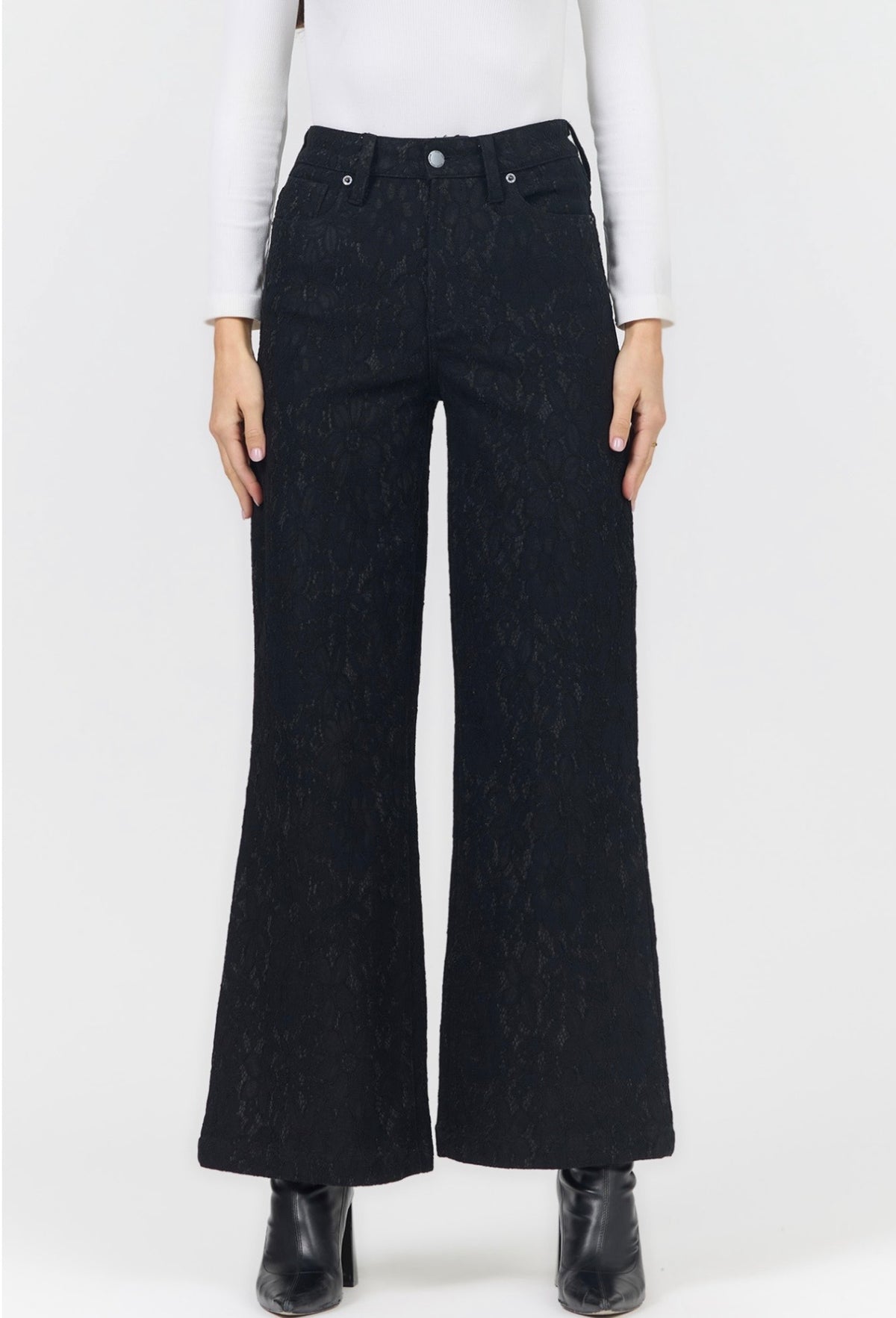 Fiona Pant - Black Lace