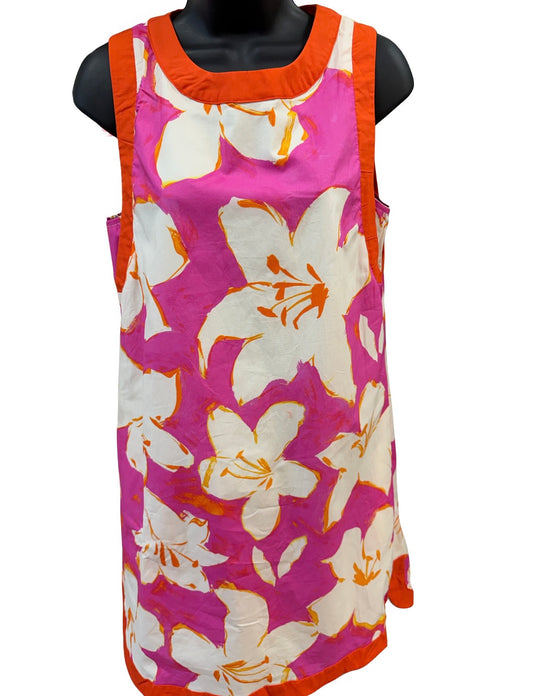 Pink And Orange Mini Dress