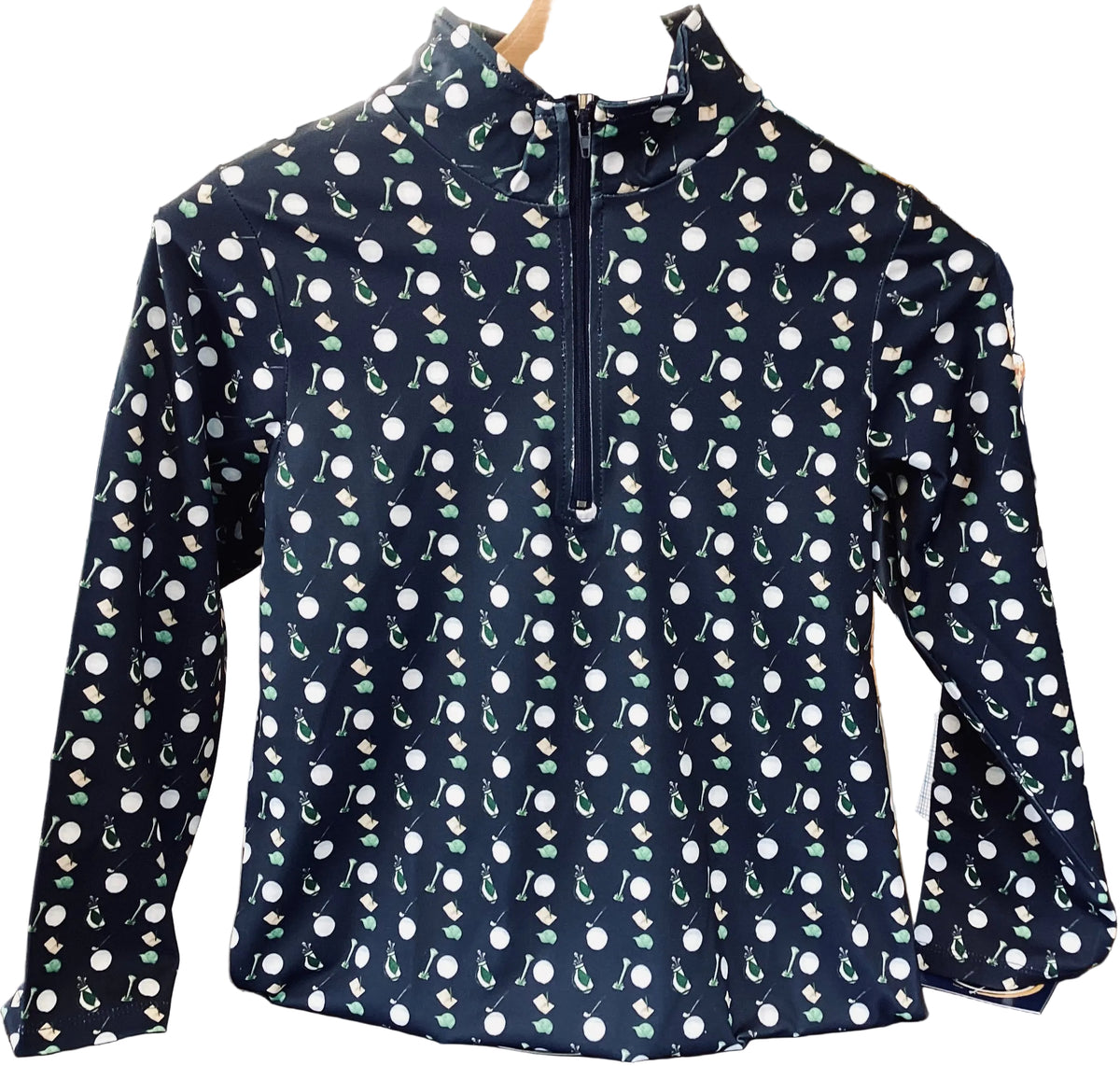 Ethan 1/4 Zip Pullover-Golf