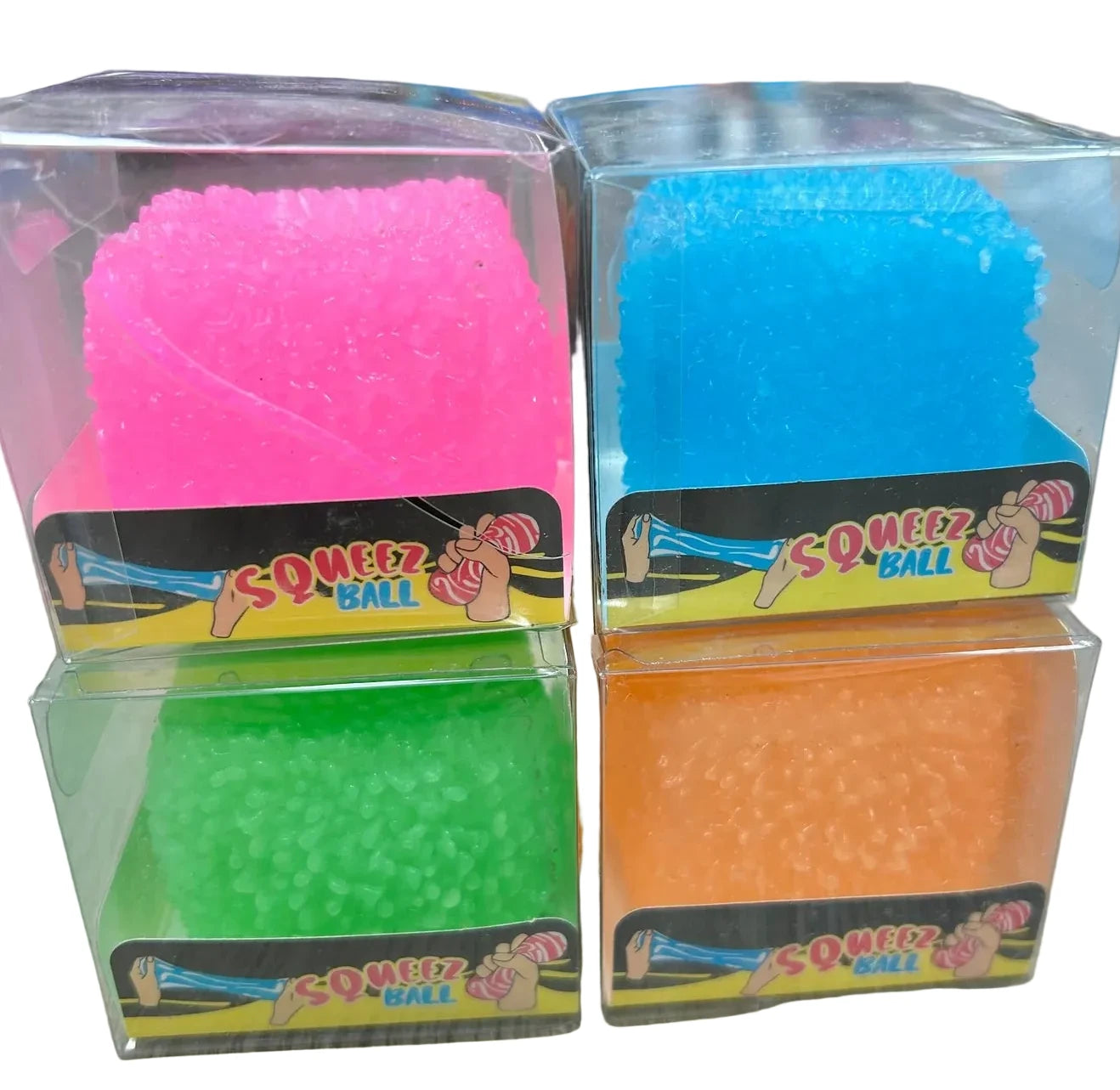 Furry Squeezy Cube
